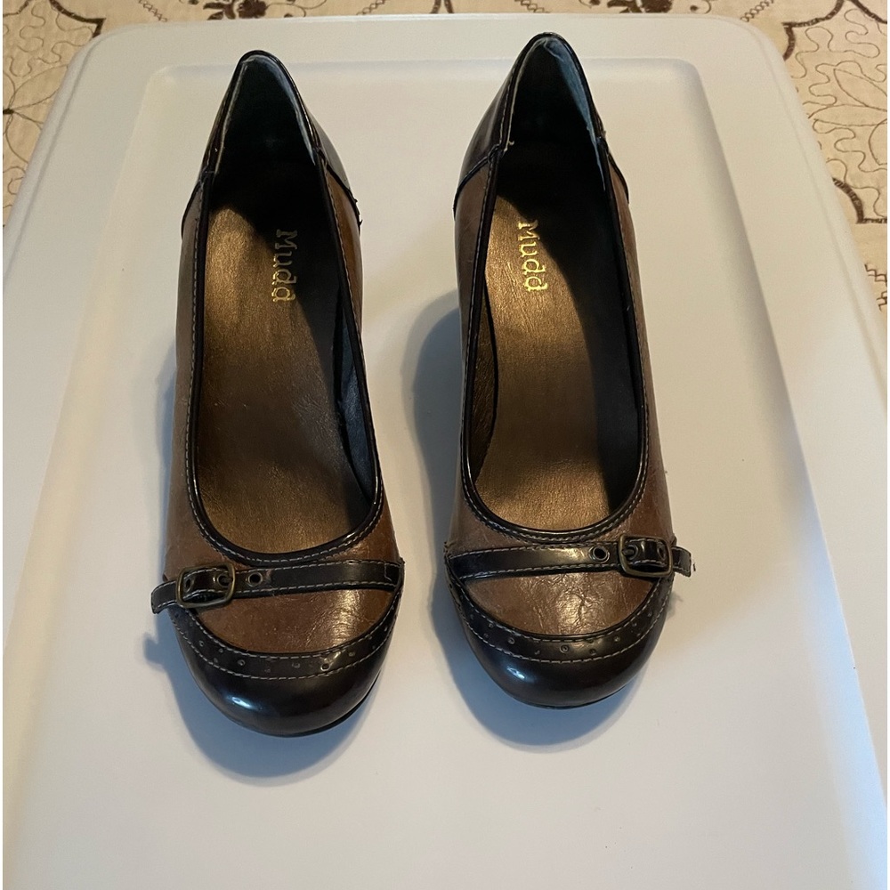 Pair of dress shoes.